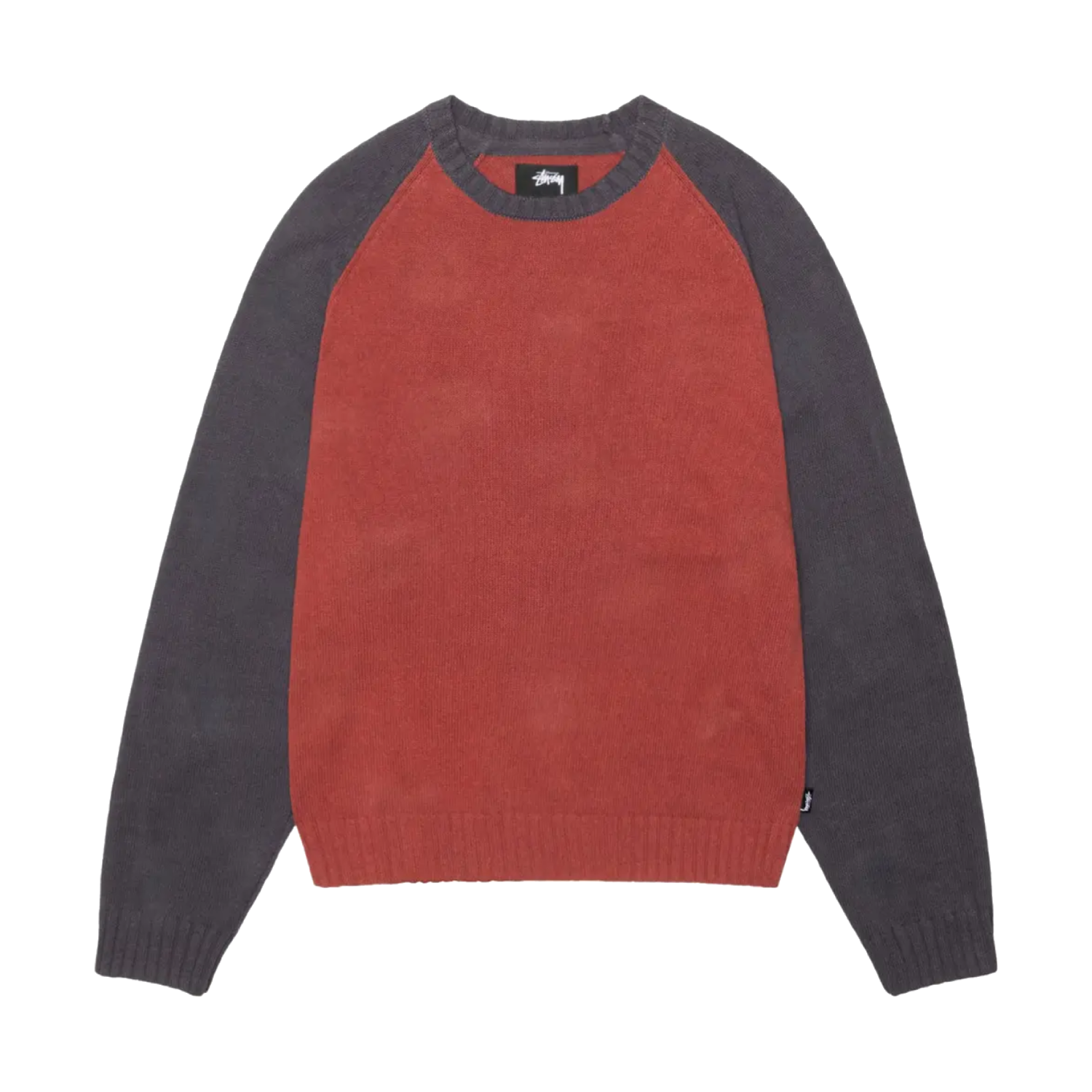 Sweater para Hombre STUSSY RANGLAN SWEATER Rojo