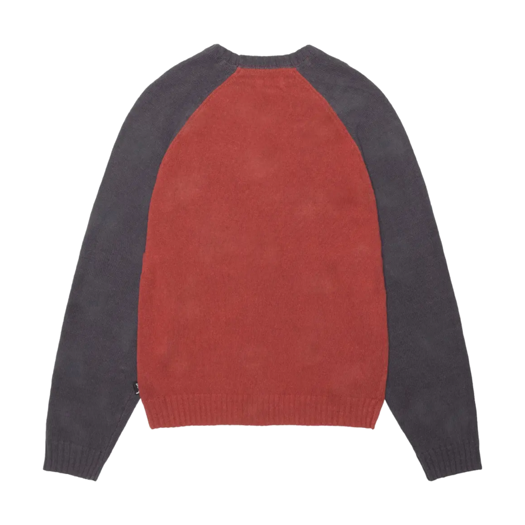 Sweater para Hombre STUSSY RANGLAN SWEATER Rojo