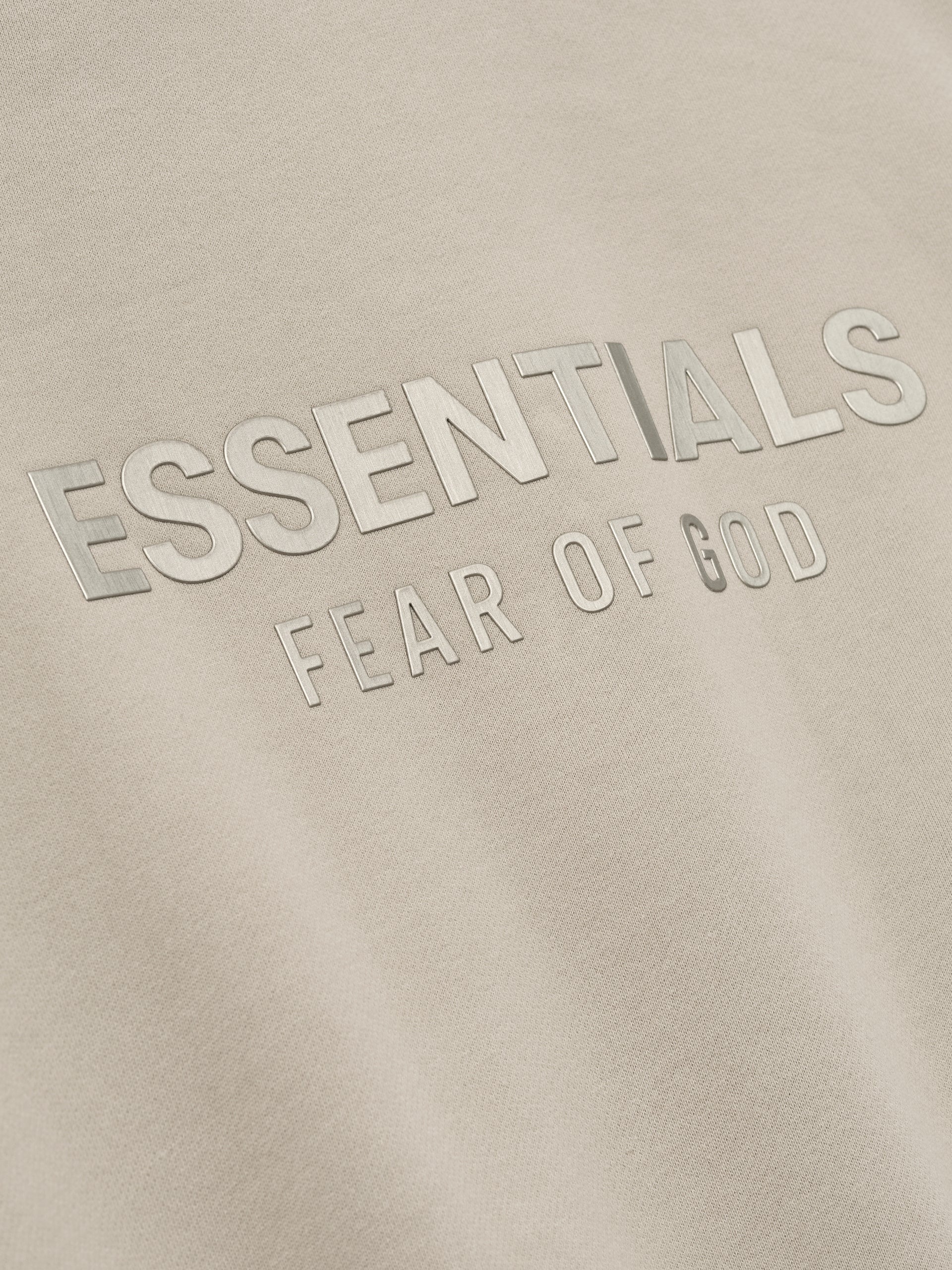 Polera para Hombre ESSENTIALS Classic Fleece Crewneck Beige
