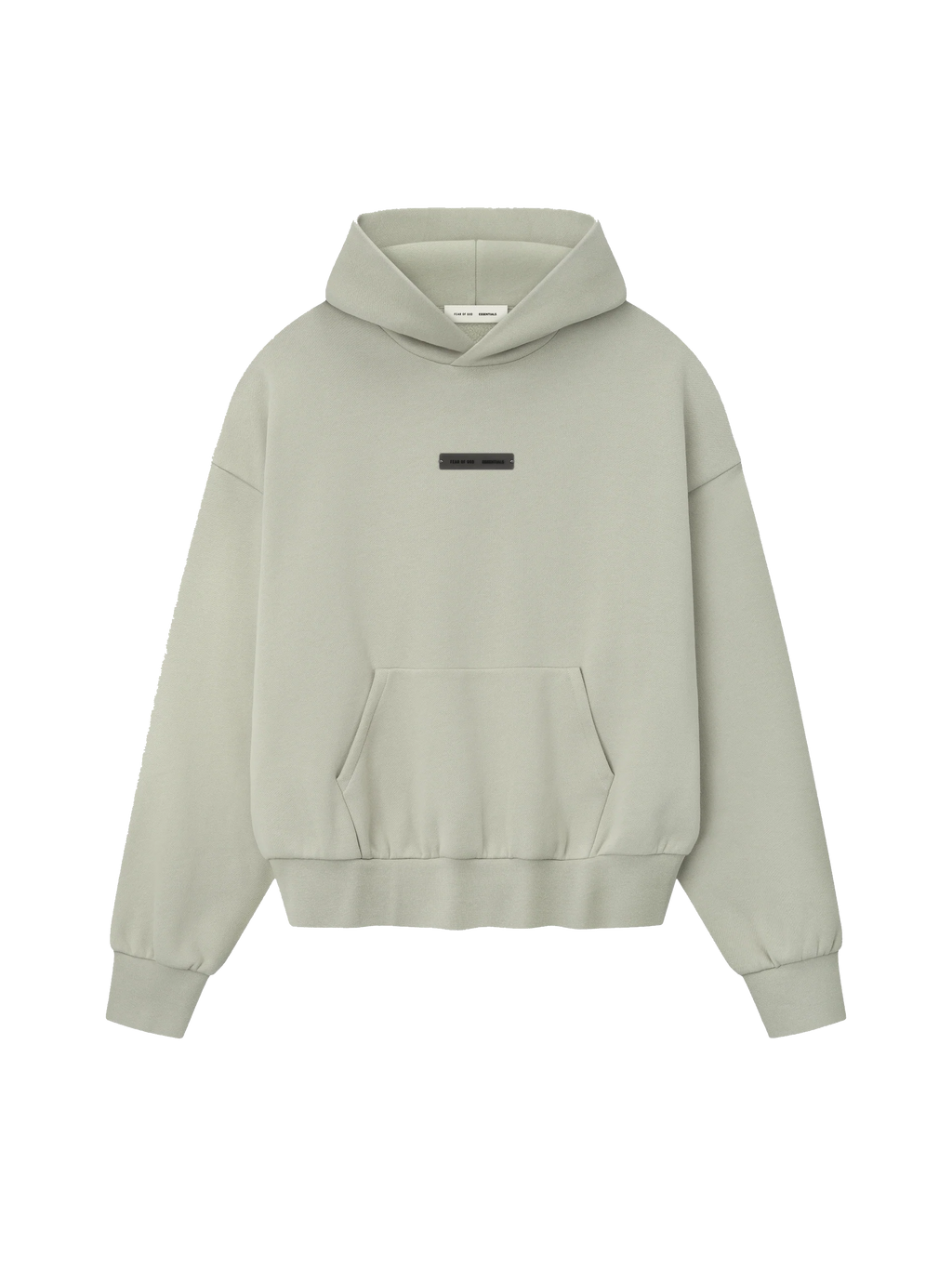 Polera para Hombre ESSENTIALS Classic Fleece Hoodie Gris