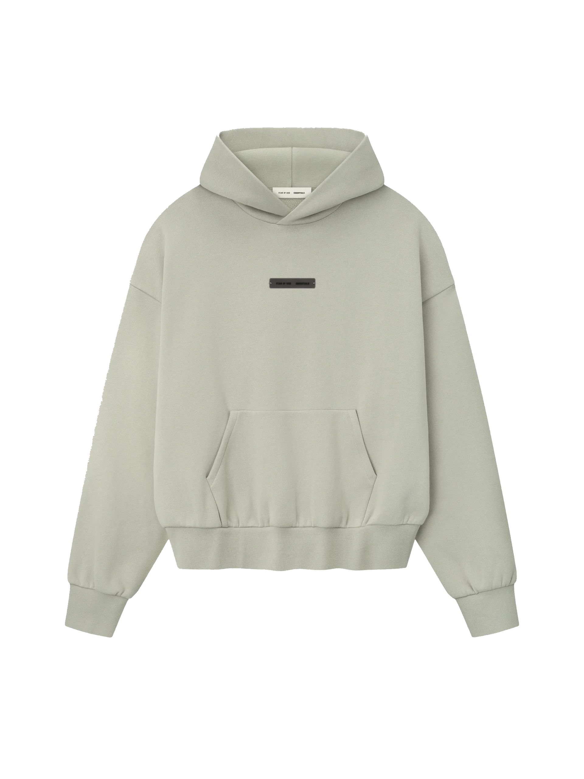 Polera para Hombre ESSENTIALS Classic Fleece Hoodie Gris