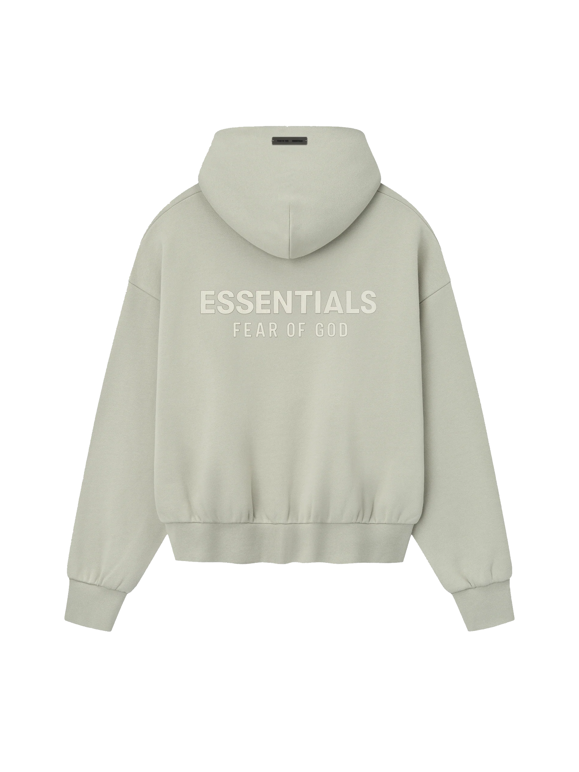 Polera para Hombre ESSENTIALS Classic Fleece Hoodie Gris