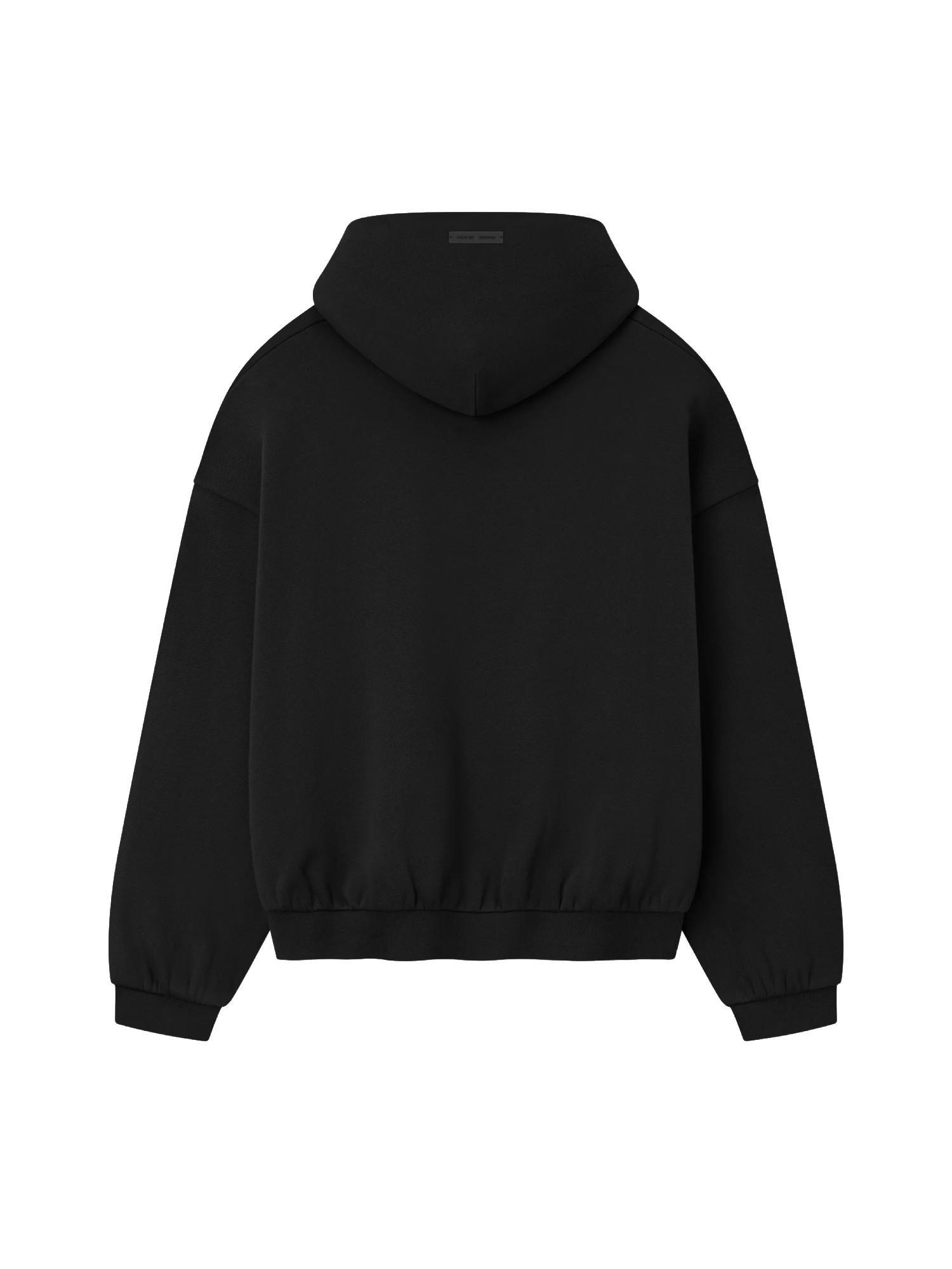 Polera para Hombre ESSENTIALS 90's Fleece Hoodie Negro