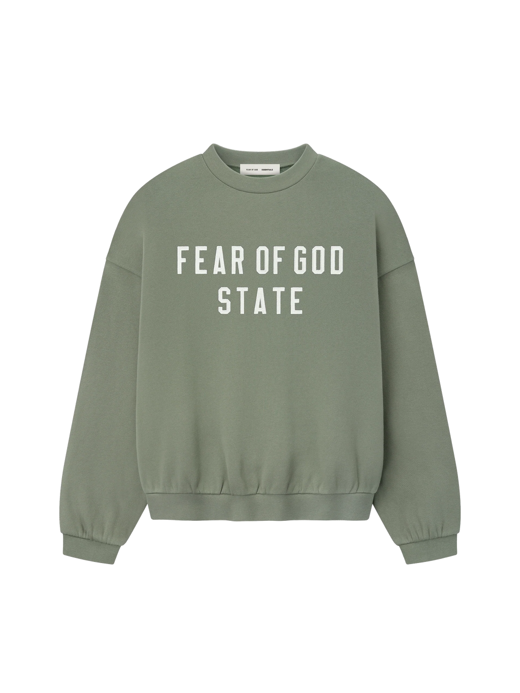 Polera para Hombre ESSENTIALS 90's Fleece Crewneck Verde
