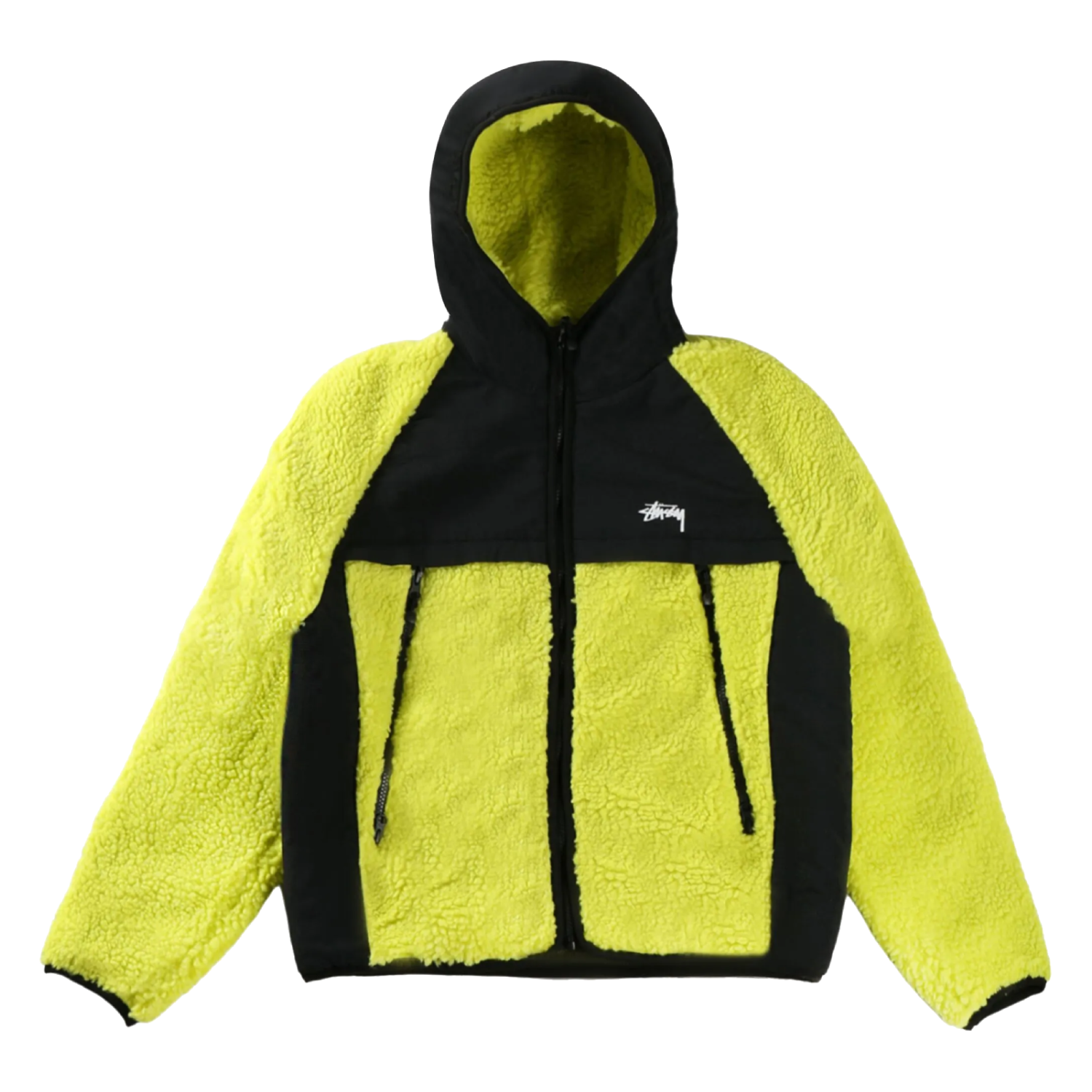 Casaca para Hombre STUSSY SHEARLING PANELLED JACKET Amarillo