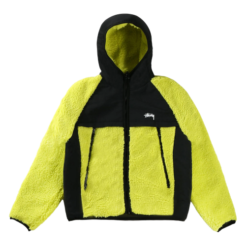 Casaca para Hombre STUSSY SHEARLING PANELLED JACKET Amarillo