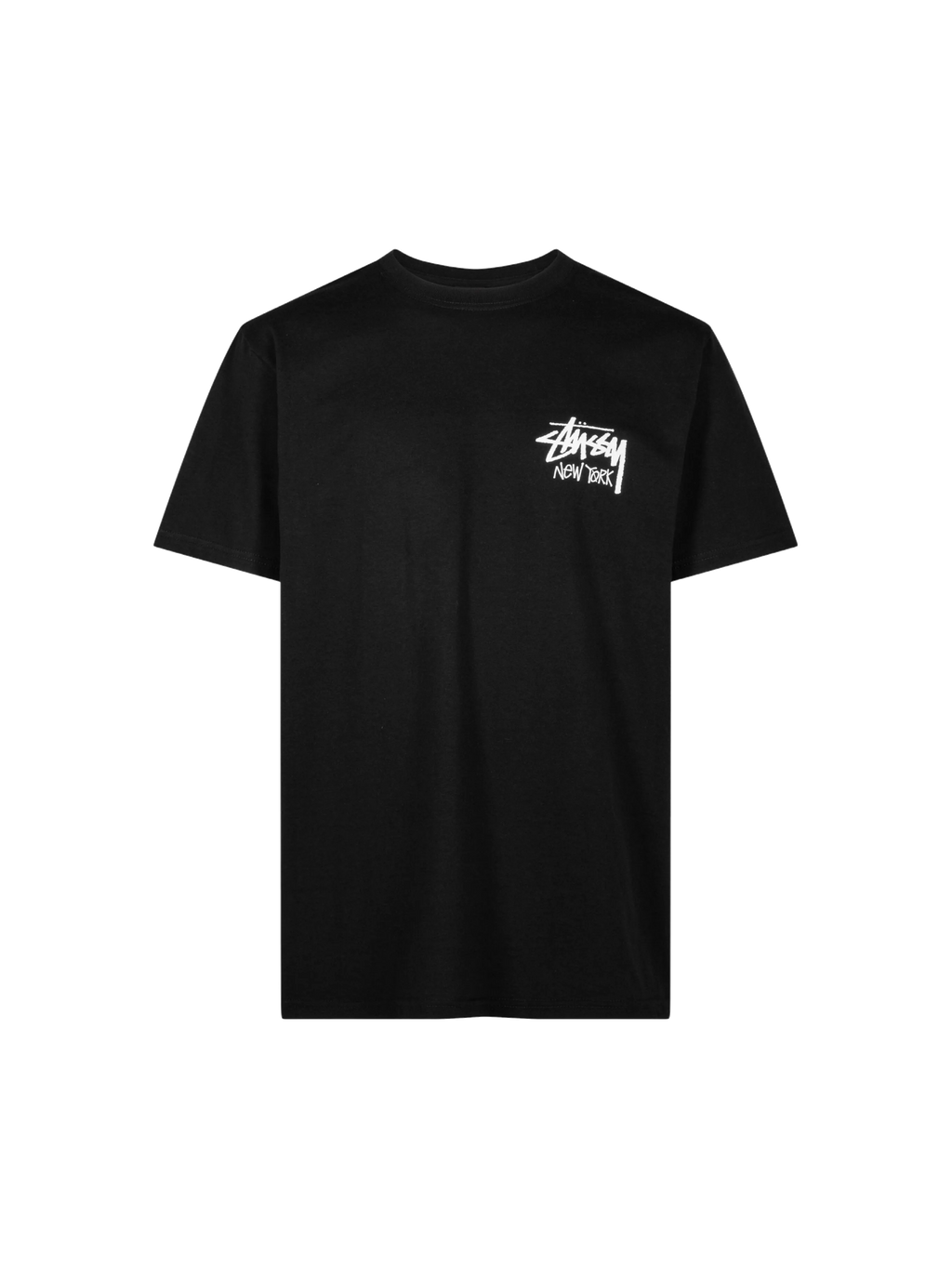 Polo para Hombre STUSSY BASIC BLACK T-SHIRT Negro