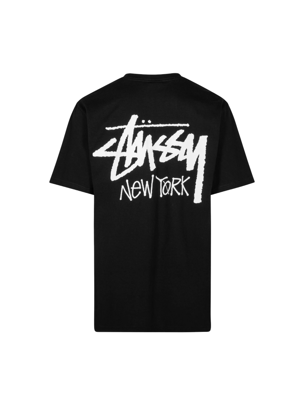Polo para Hombre STUSSY BASIC BLACK T-SHIRT Negro