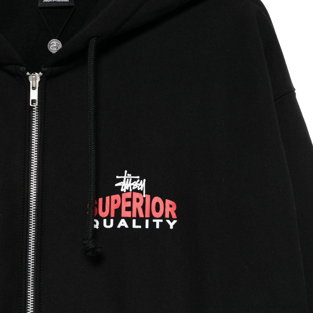 Polera para Hombre STUSSY SUPERIOR QUALITY HOODIE Negro