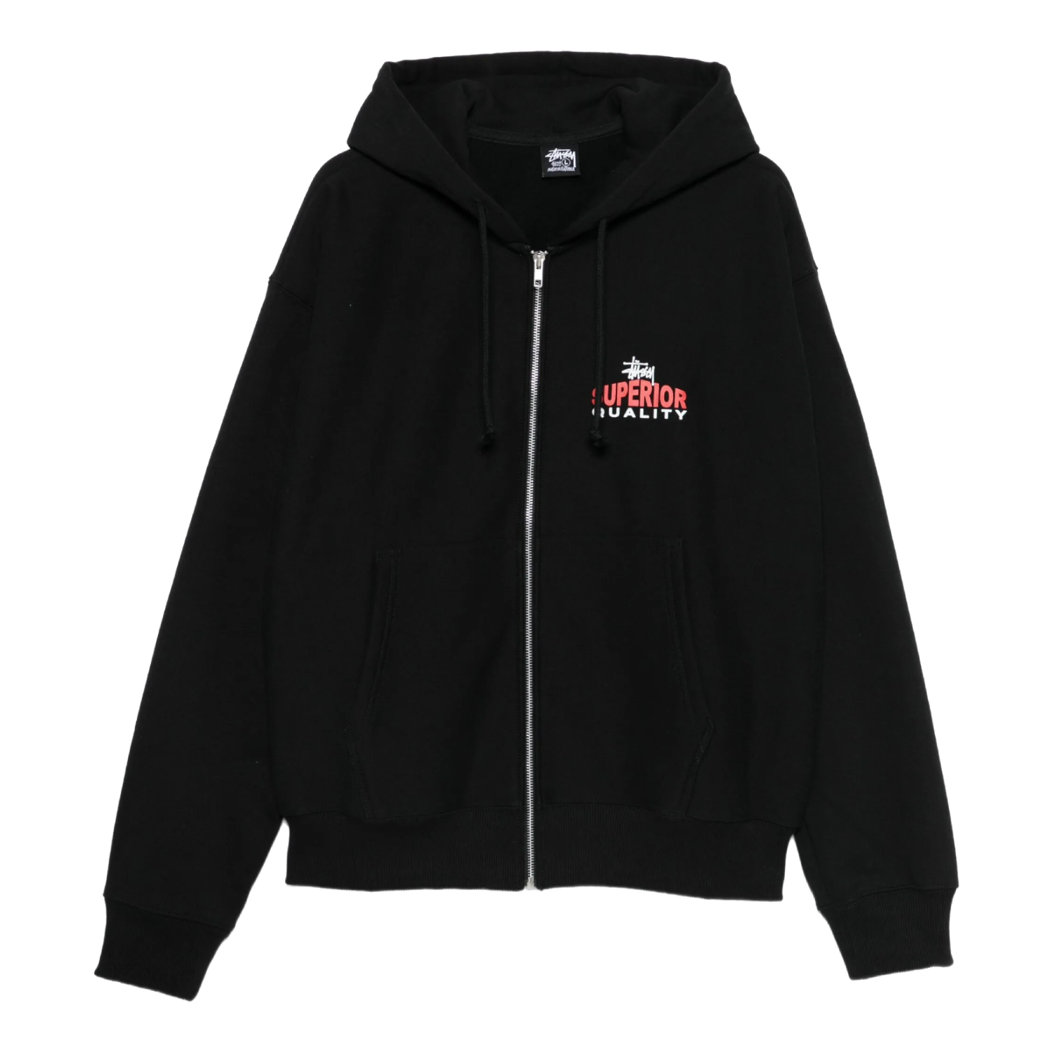 Polera para Hombre STUSSY SUPERIOR QUALITY HOODIE Negro