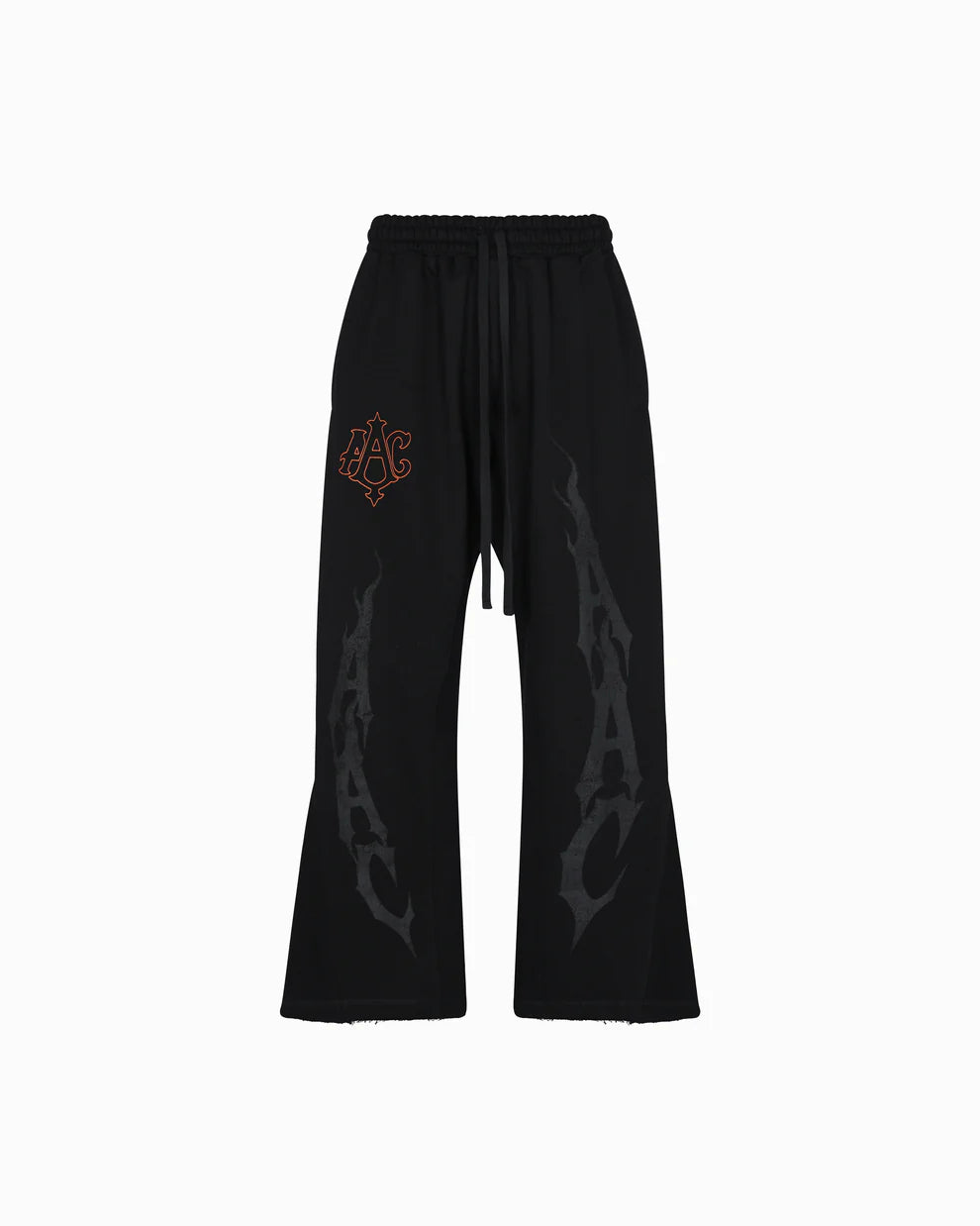 Pantalón ALL ABOUT CASH FLAMESS BLAACK FLAREPANT Negro