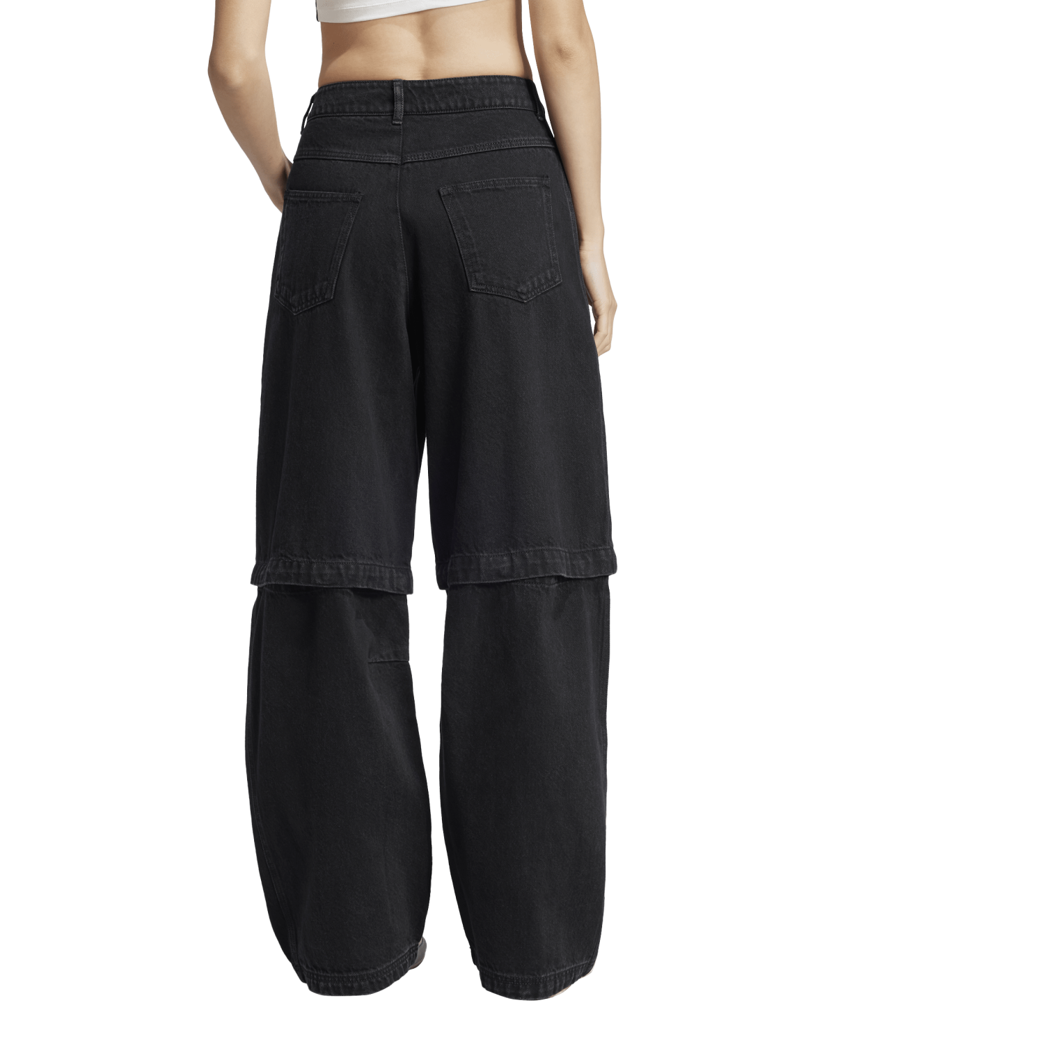 Pantalón para Mujer ADIDAS DENIM PANT Negro JD0082-W