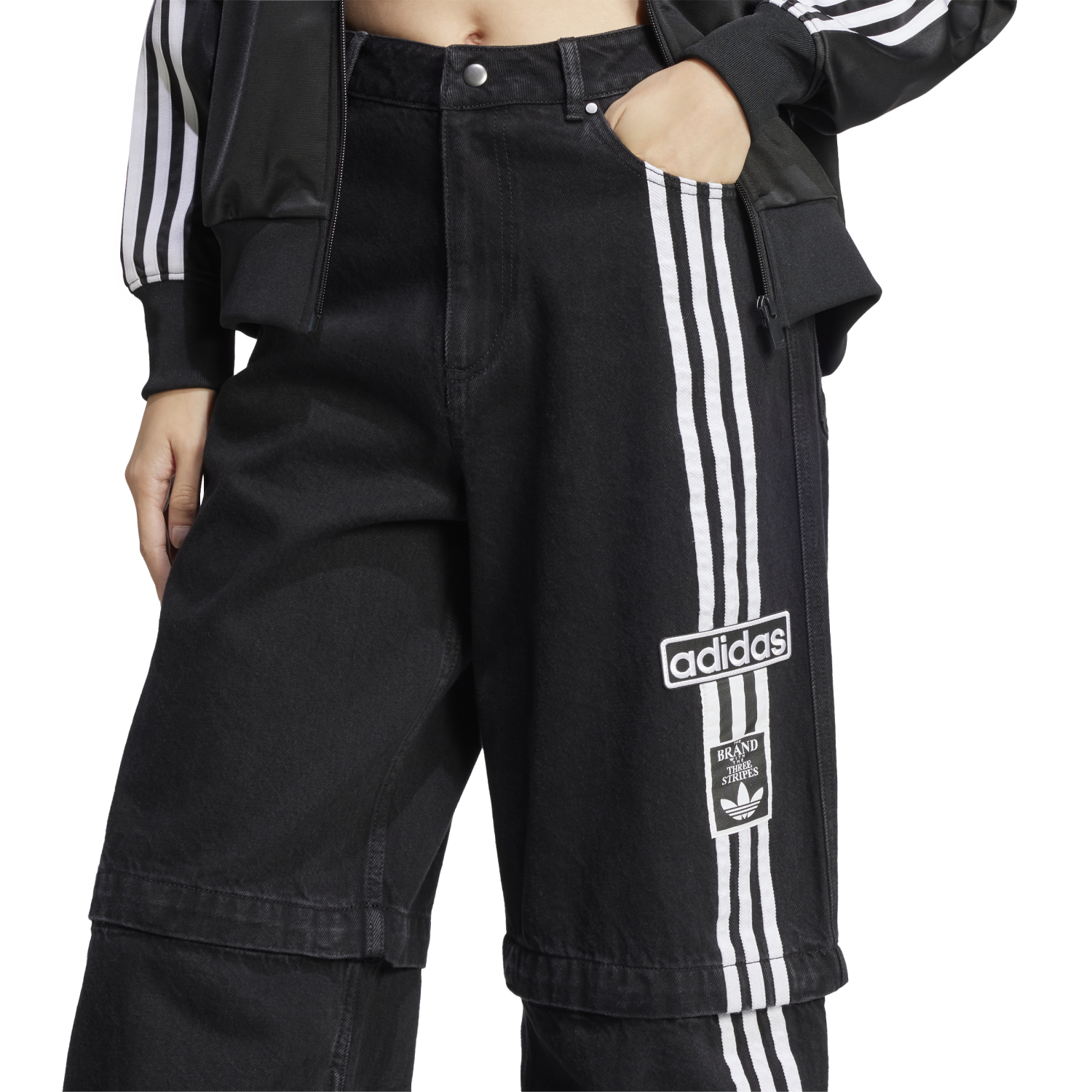 Pantalón para Mujer ADIDAS DENIM PANT Negro JD0082-W
