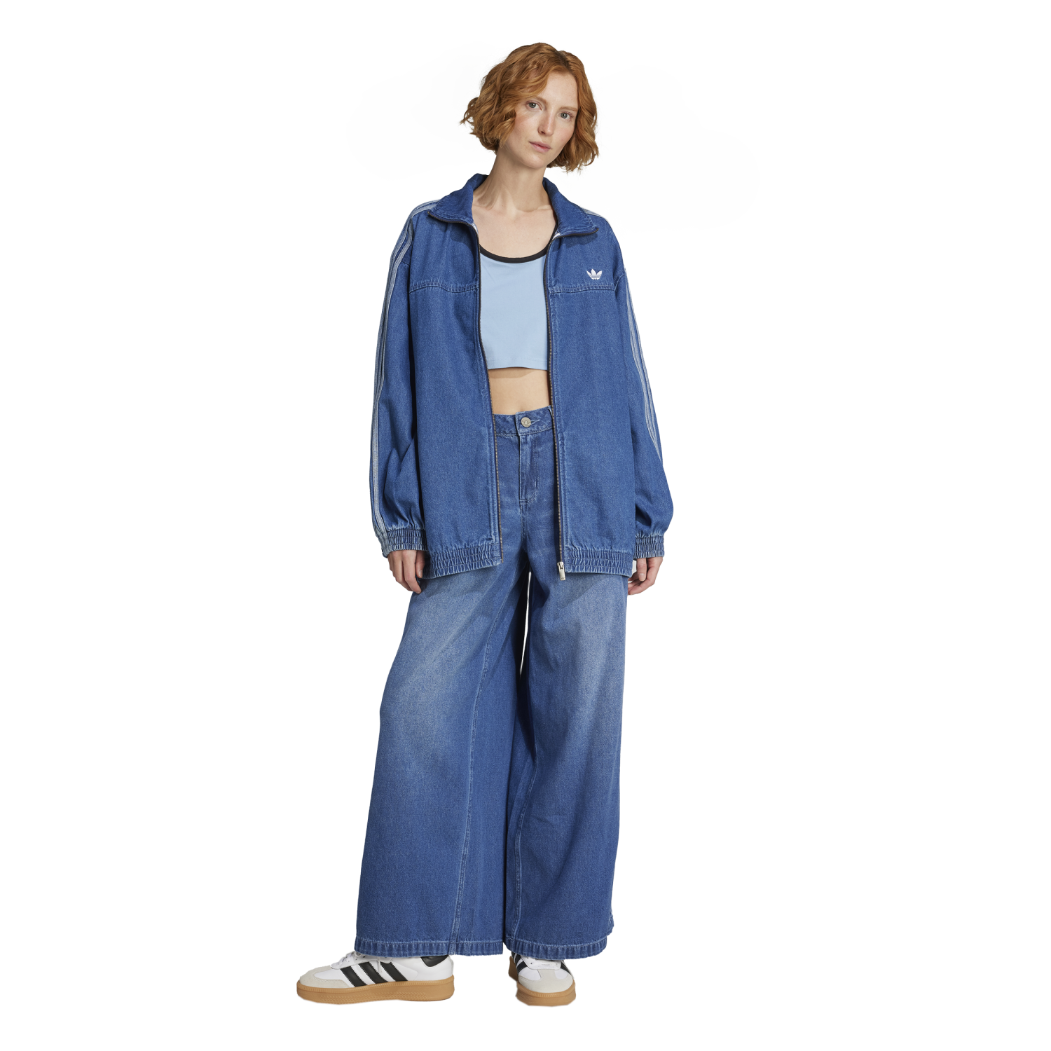 Casaca para Mujer ADIDAS DENIM OS TT Azul JY2896-W