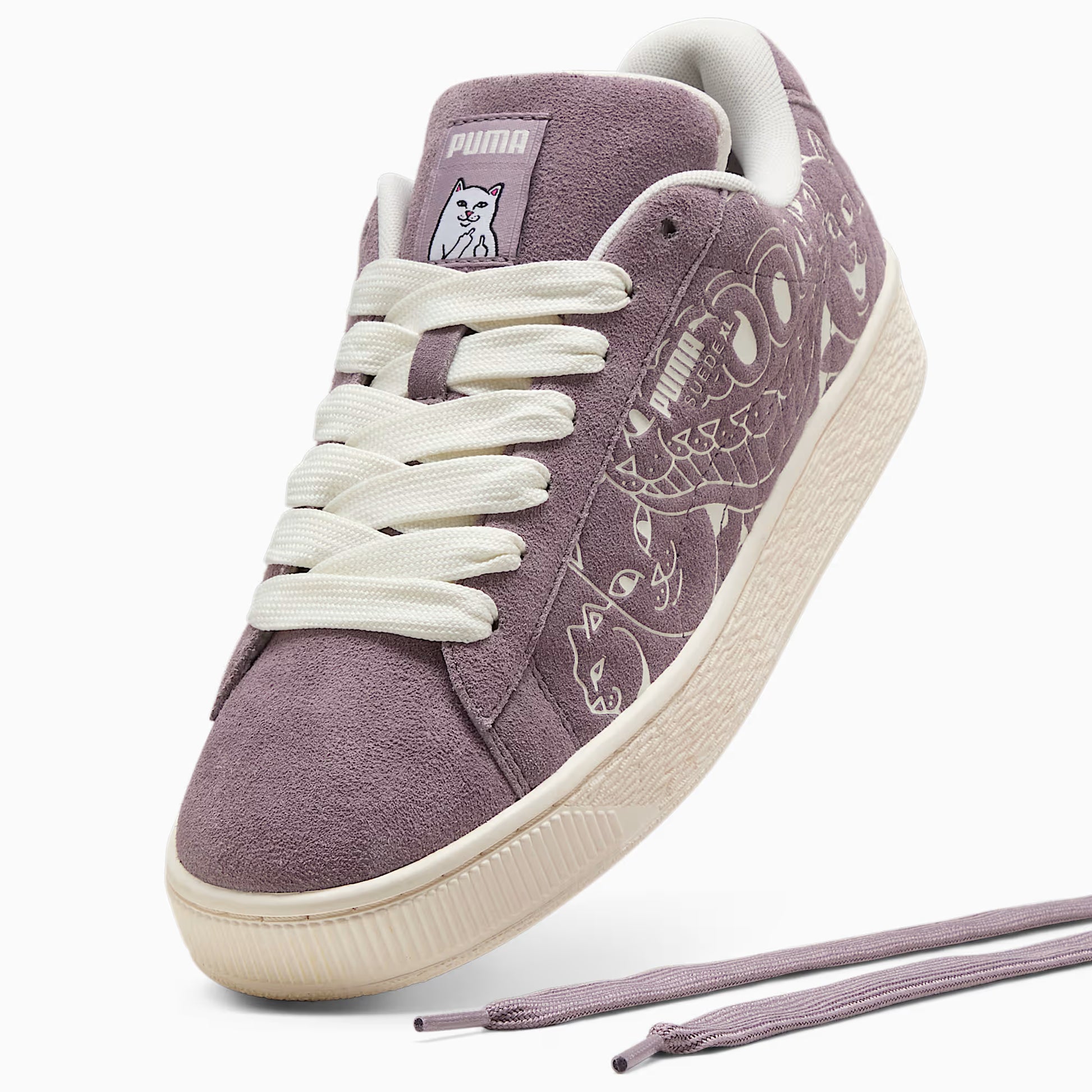 Zapatillas para Hombre PUMA SUEDE XL 403651-01 Morado