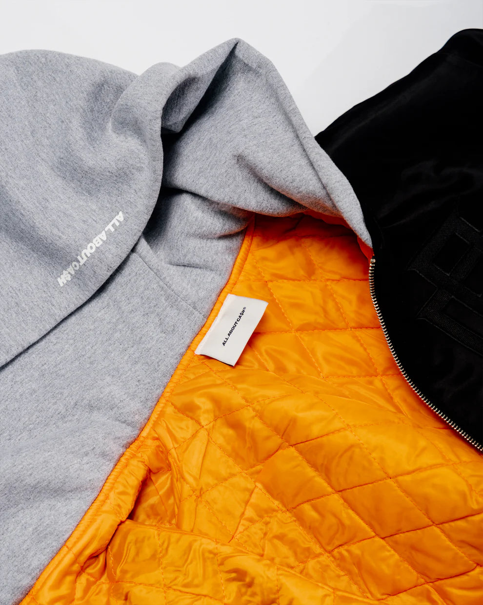 Casaca ALL ABOUT CASH MA1 BLACK BOMBER JAACKET Negro