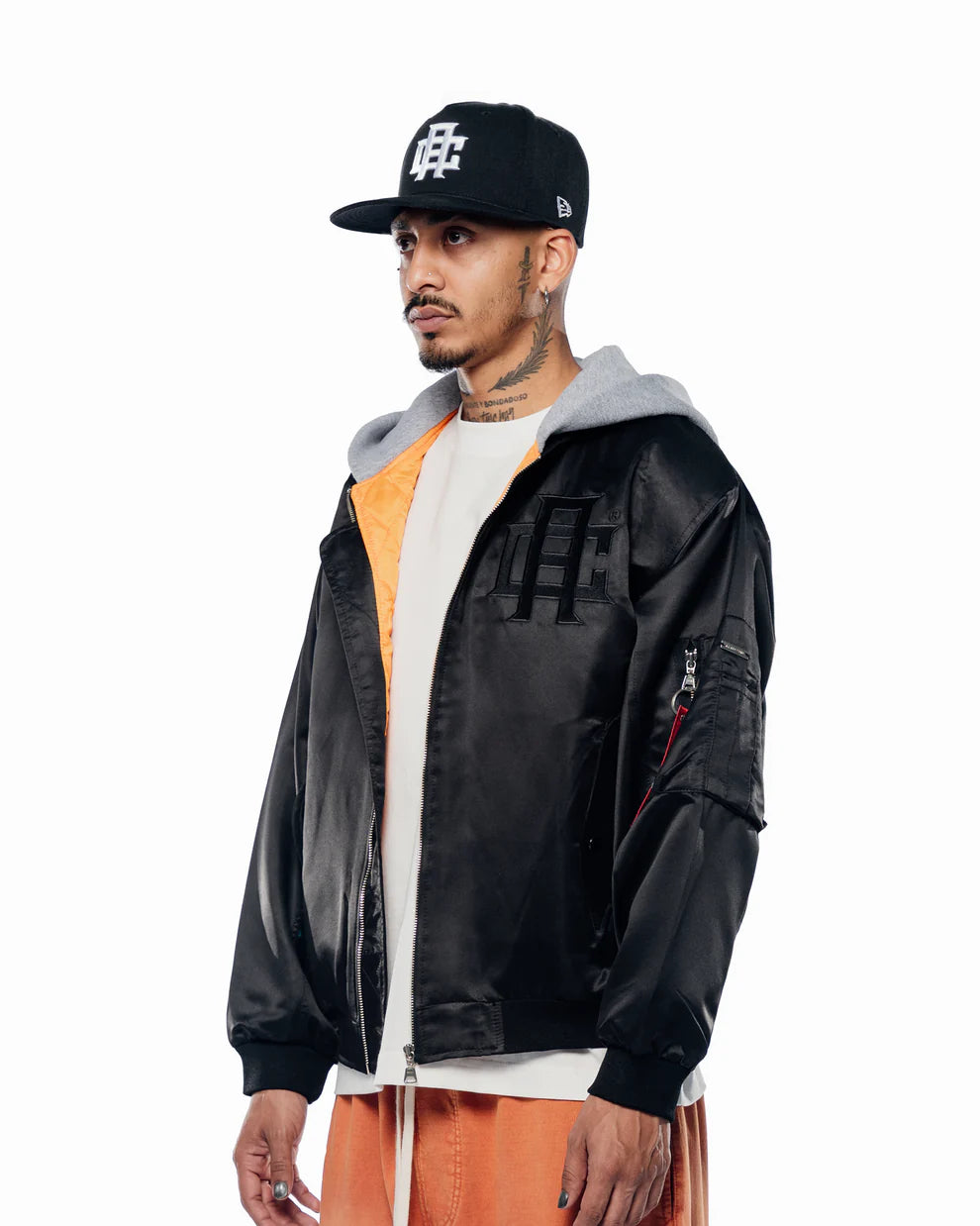 Casaca ALL ABOUT CASH MA1 BLACK BOMBER JAACKET Negro