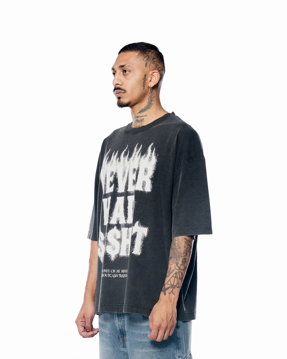 Polo ALL ABOUT CASH NHS CHROME TEE Negro